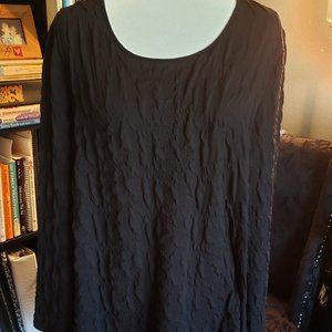 Robert Kitchen Canada XL long Black Tunic (1x)